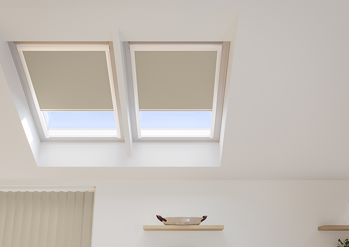 Blackout Roller, Biscotti (Blackout) - Loft Blind - Image 3
